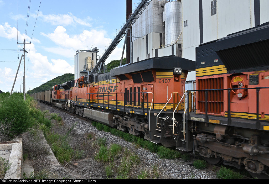 BNSF 6407 Roster shot